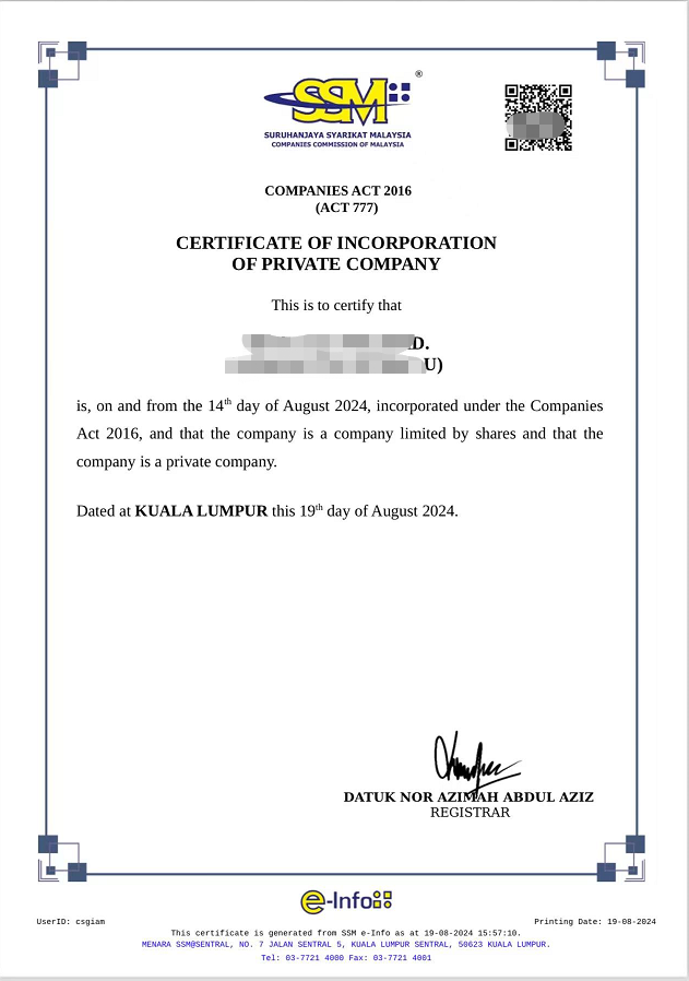 非馬來西亞公民可以擔任馬來西亞公司的當地董事嗎?